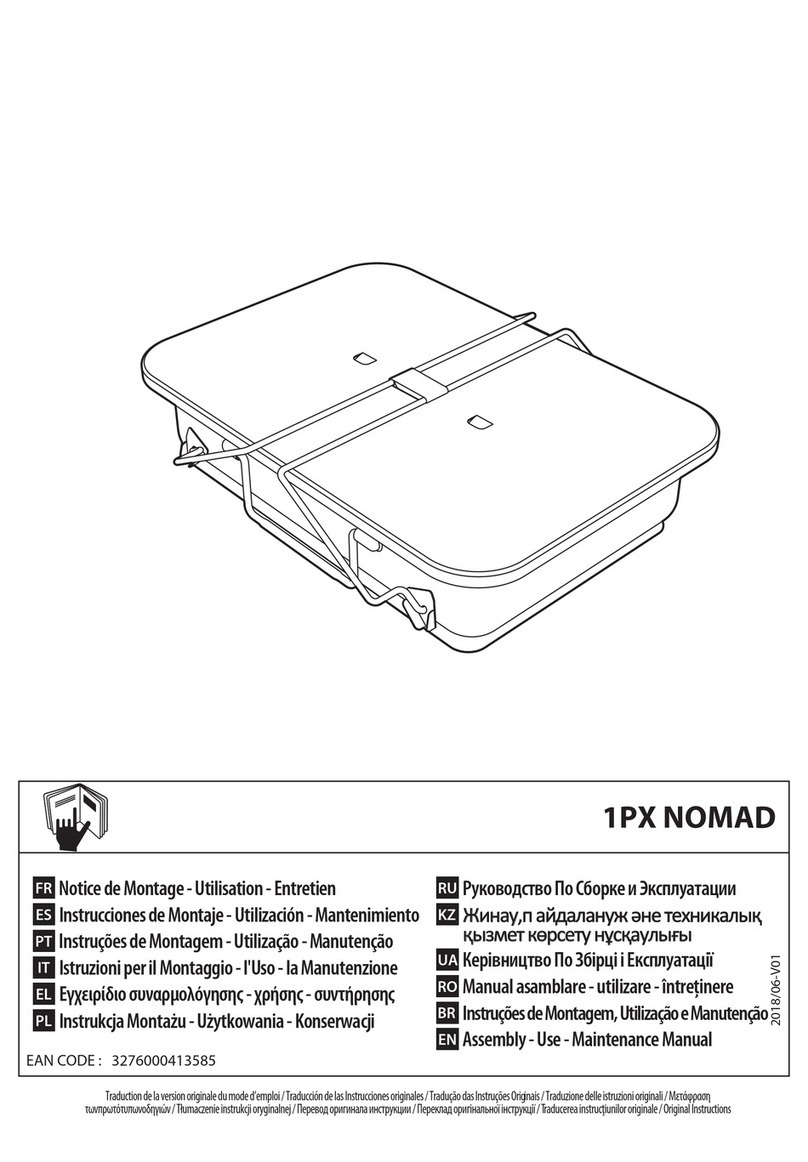 Adeo Group 1PX NOMAD Assembly, Use, Maintenance Manual