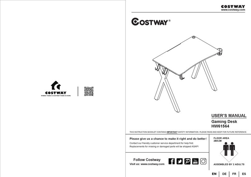 Costway HW61564 User manual Costway HW61564 User manual