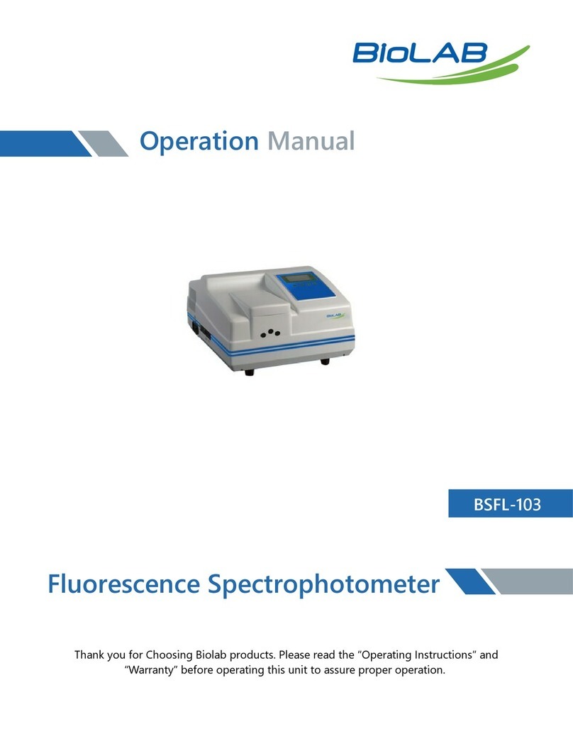 BioLAB BSFL-103 Operation manual BioLAB BSFL-103 Operation manual