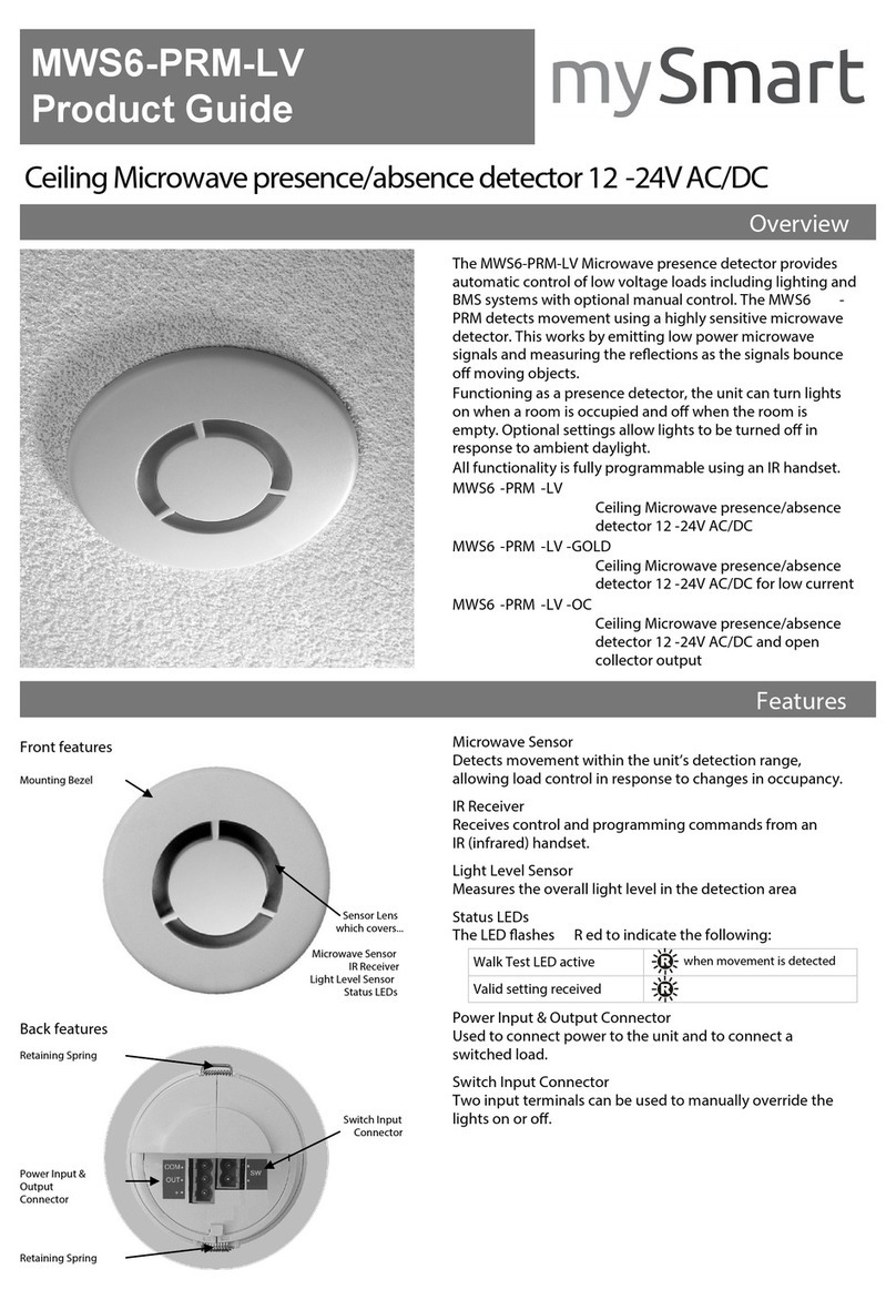mySmart MWS6-PRM-LV Product guide