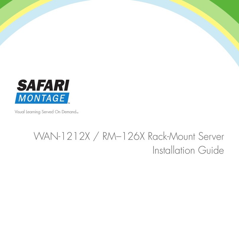 SAFARI Montage WAN-1212X installation guide