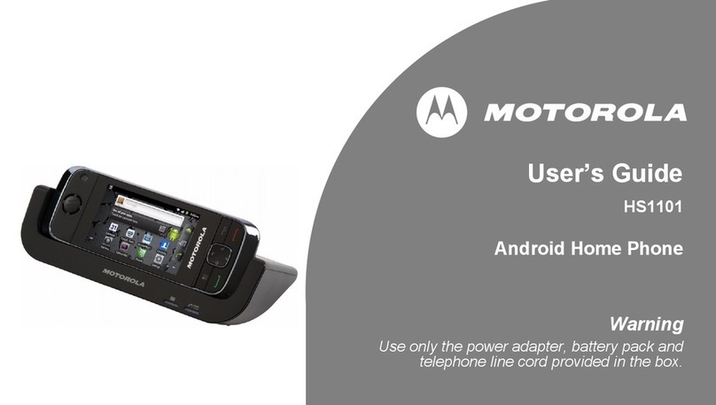 Motorola HS1101 user guide