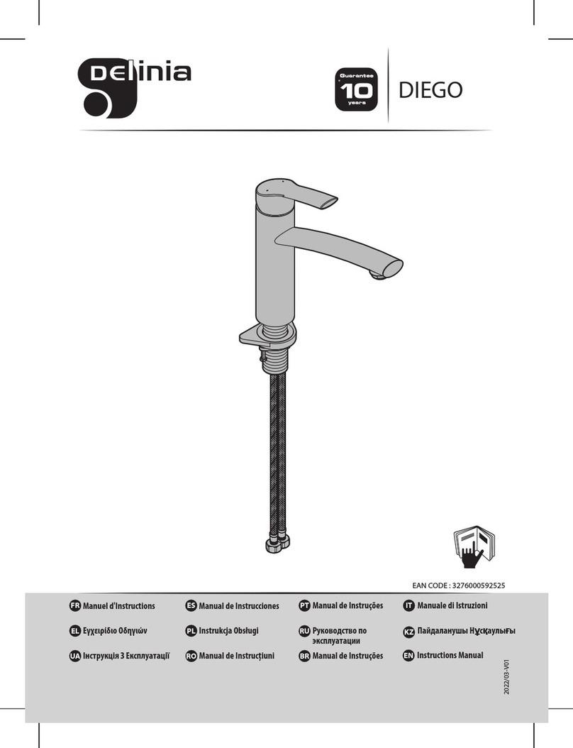 Delinia DIEGO 3276000592525 instruction manual