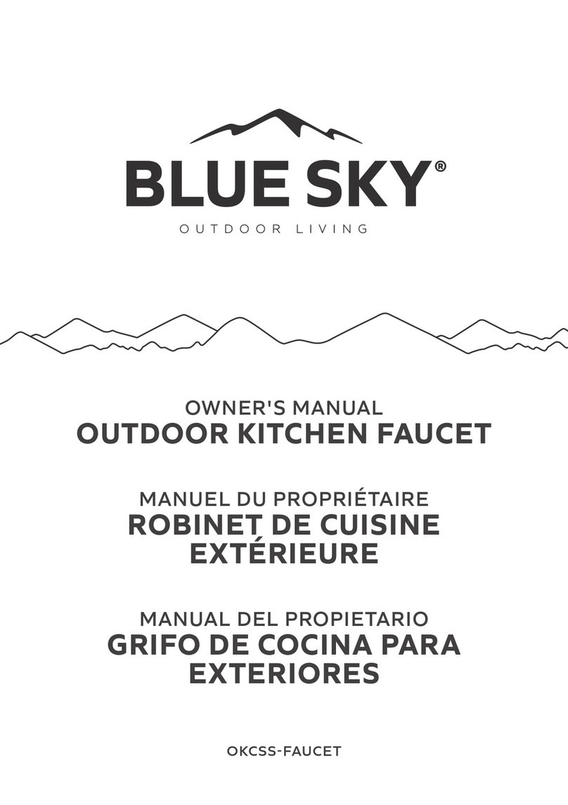 Bluesky OKCSS-FAUCET owner's manual