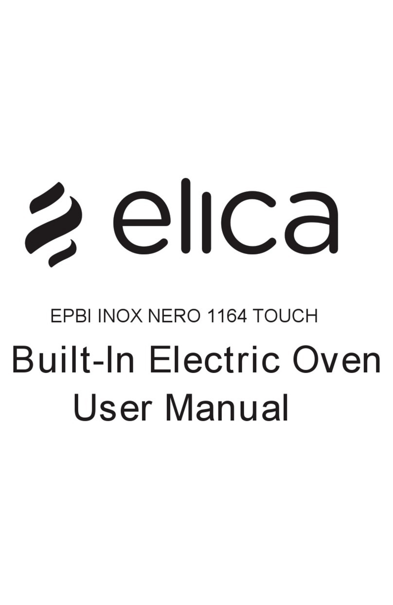ELICA EPBI INOX NERO 1164 TOUCH user manual