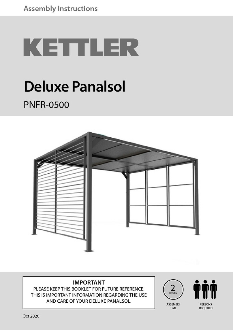 Kettler Deluxe Panalsol User manual Kettler Deluxe Panalsol User manual