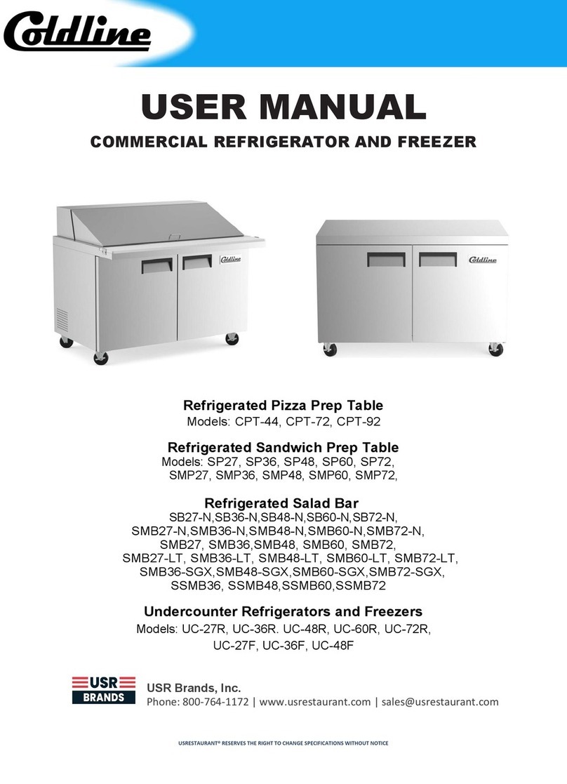 coldline CPT-44 User manual