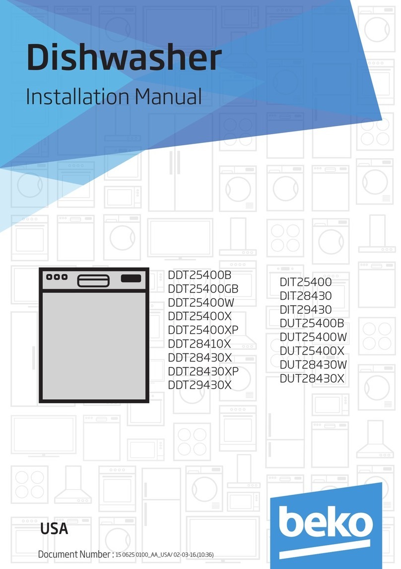 Beko DDT25400B User manual