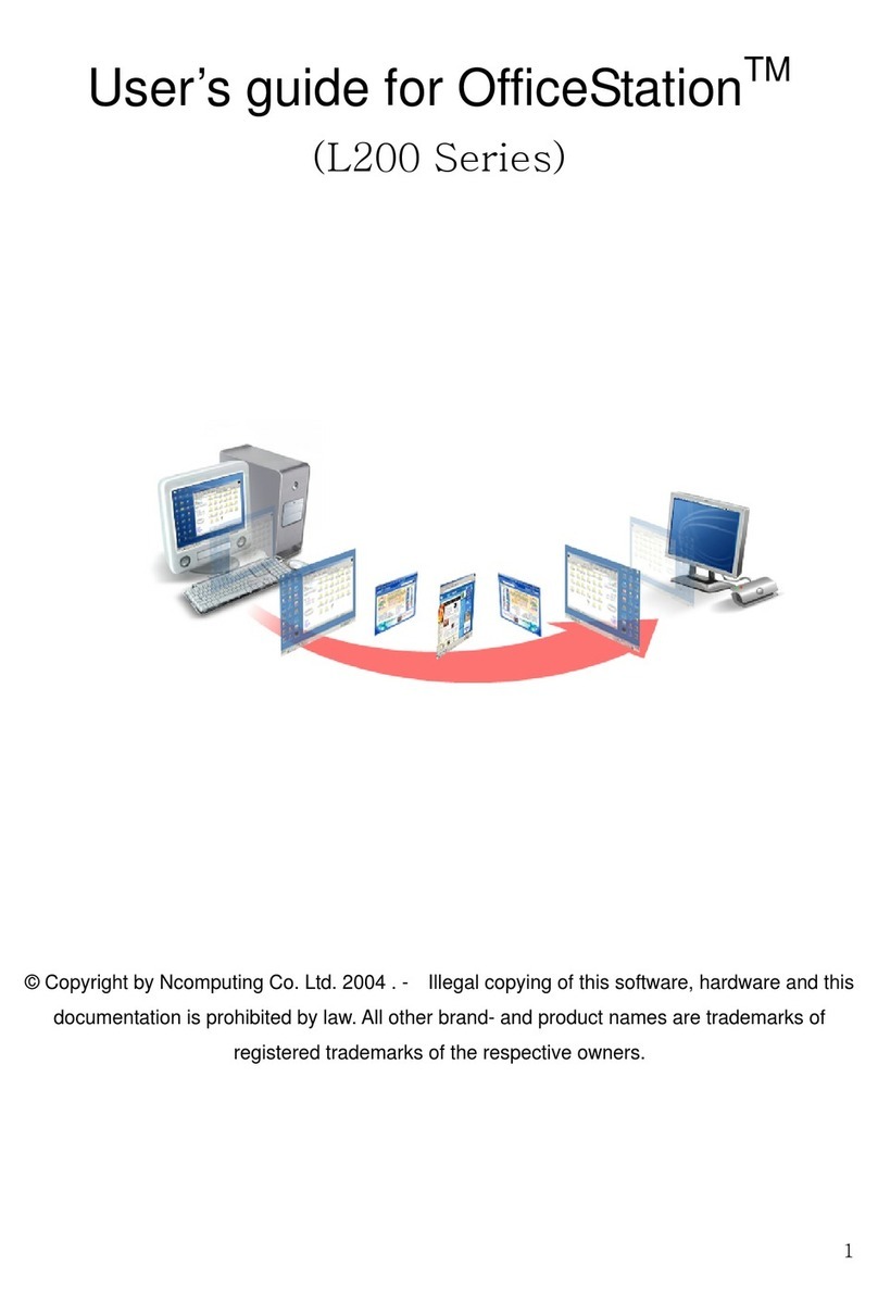 NComputing OfficeStation L200 Series User manual