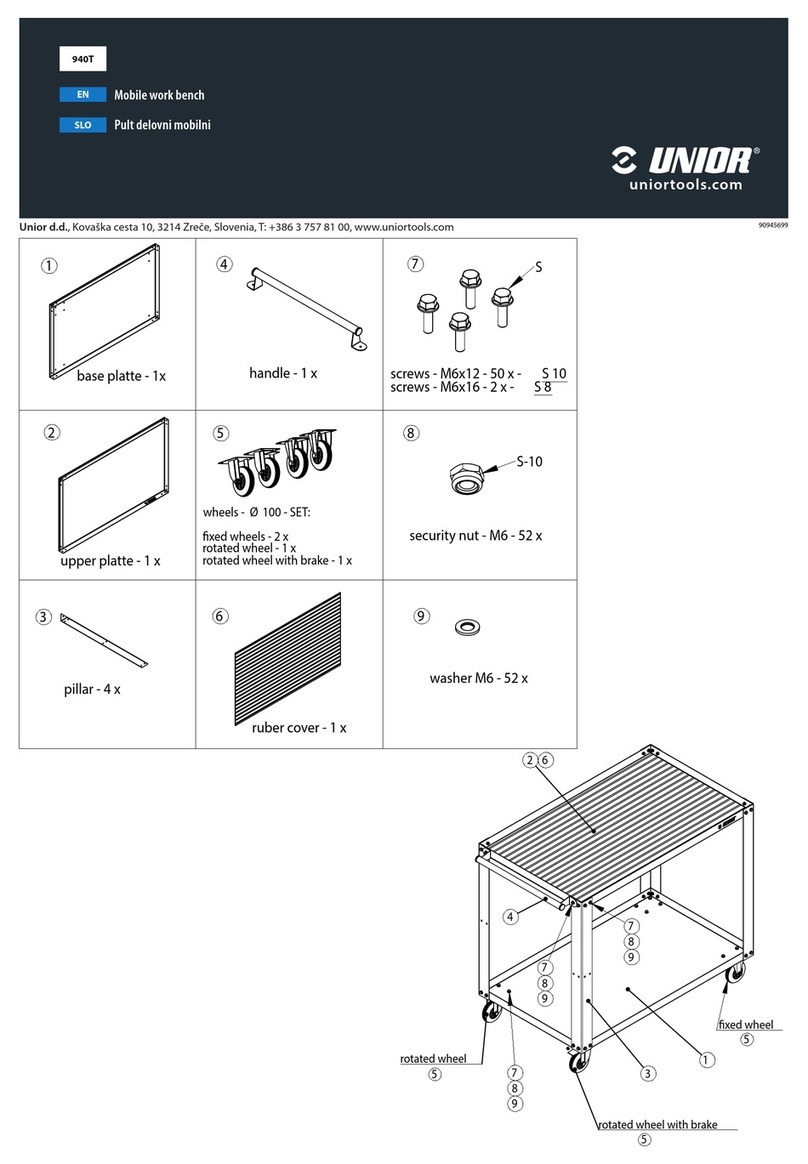 Unior 940T manual
