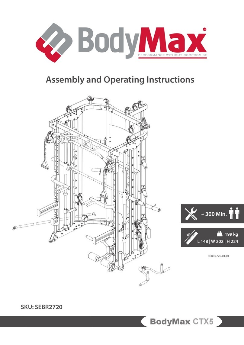 BODYMAX CTX5 User manual BODYMAX CTX5 User manual
