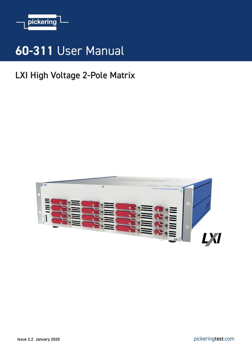 Pickering 60-311 user manual