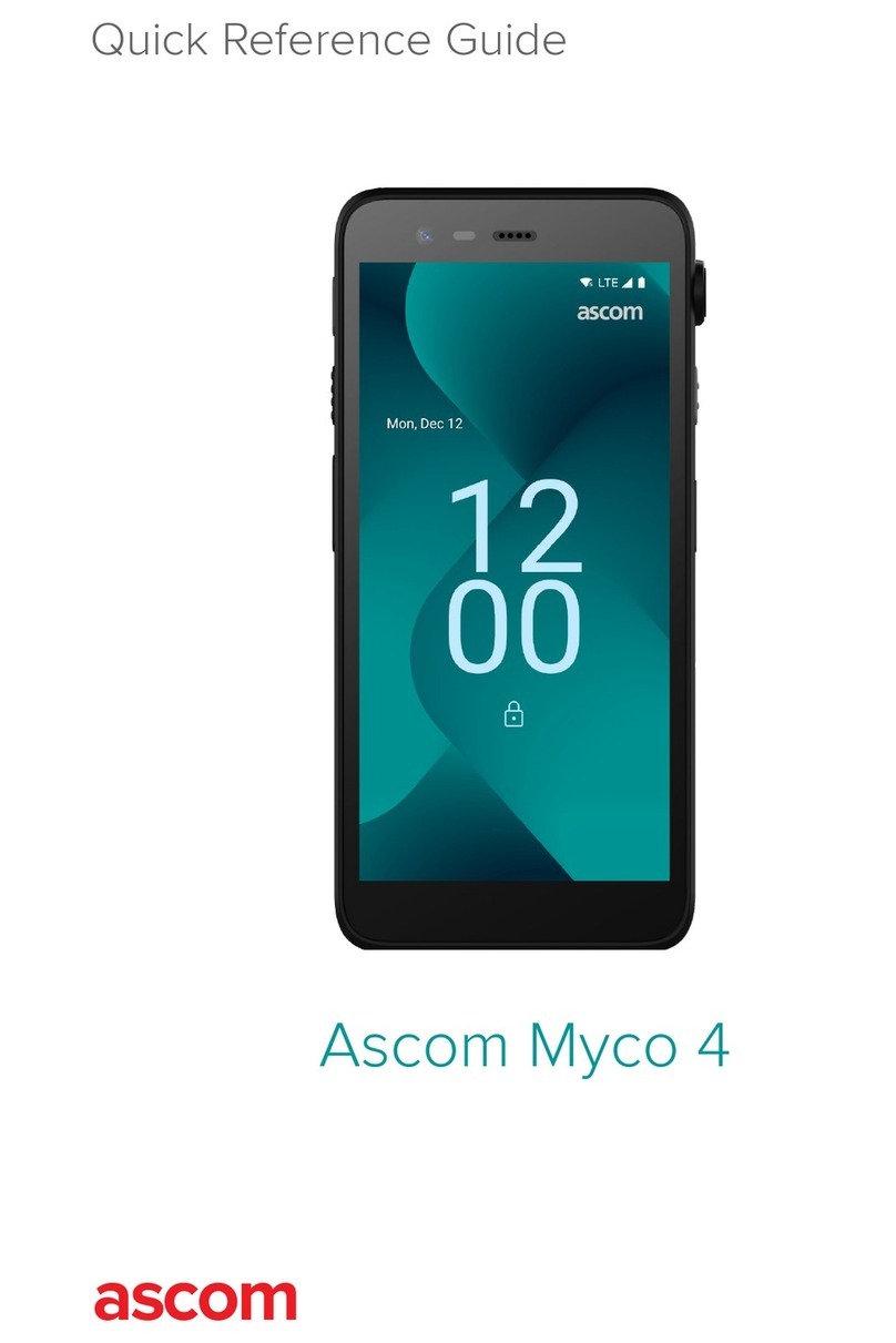 ASCOM Myco 4 User manual