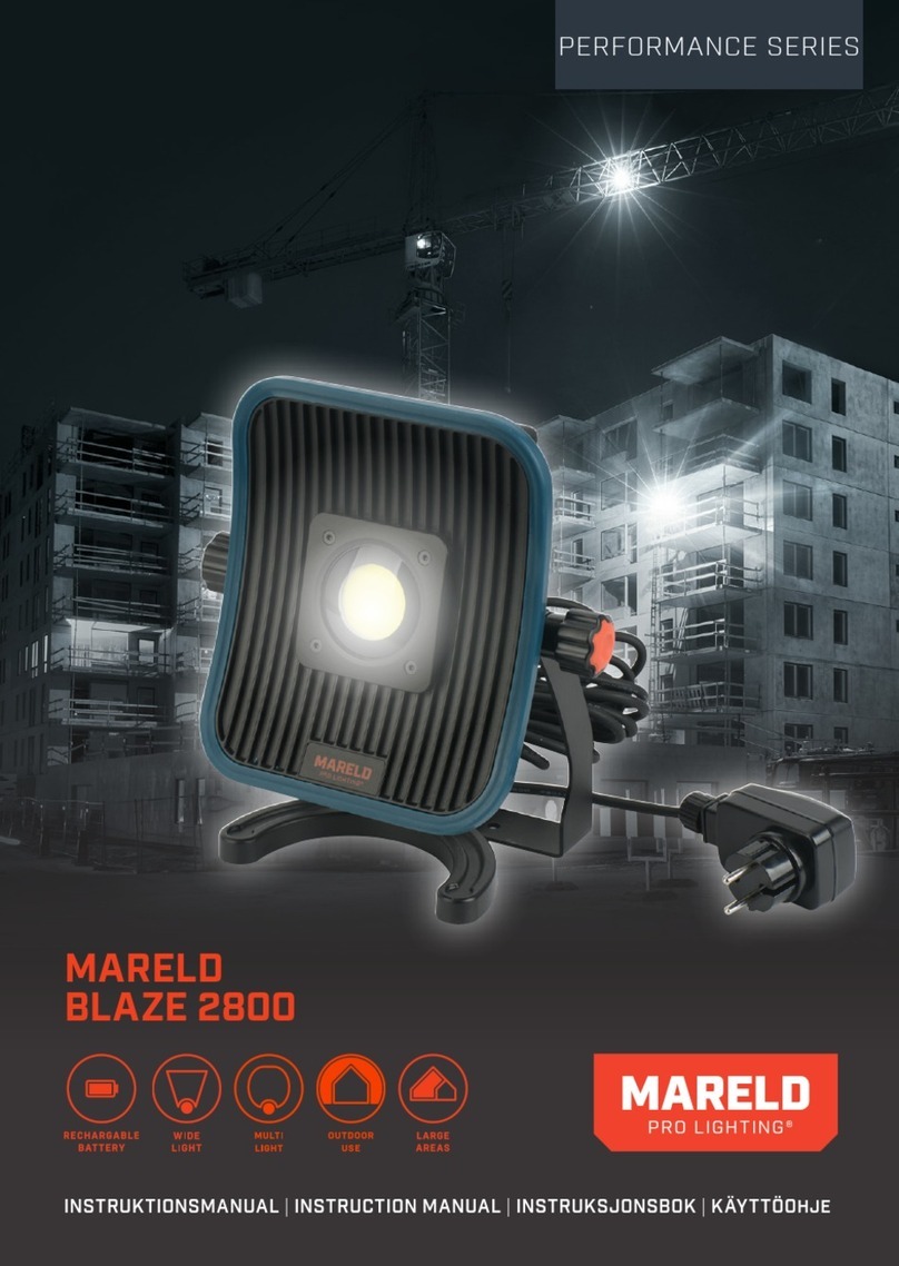 MARELD PERFORMANCE BLAZE 2800 instruction manual