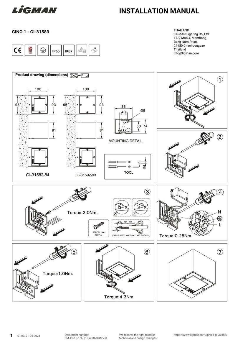LIGMAN GINO 1 User manual