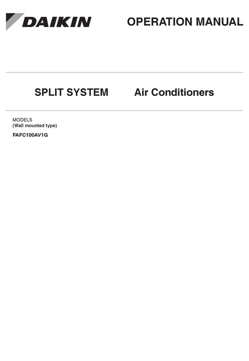 Daikin FAFC100AV1G User manual