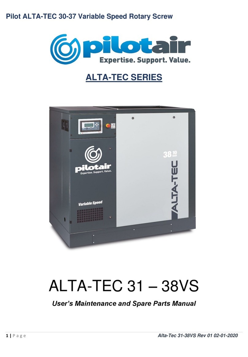 pilotair ALTA-TEC Series User’s Maintenance & Spare Parts Manual
