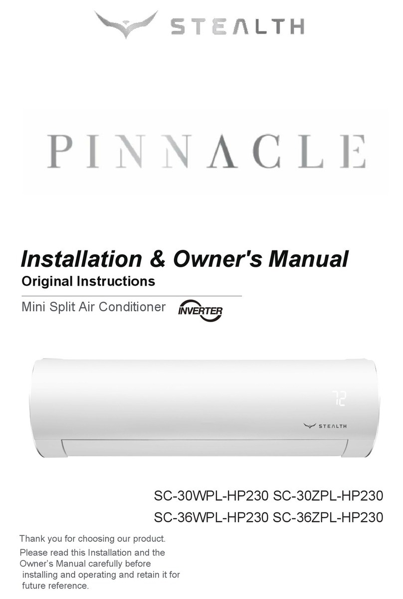 Stealth PINNACLE SC-30WPL-HP230 Operating instructions
