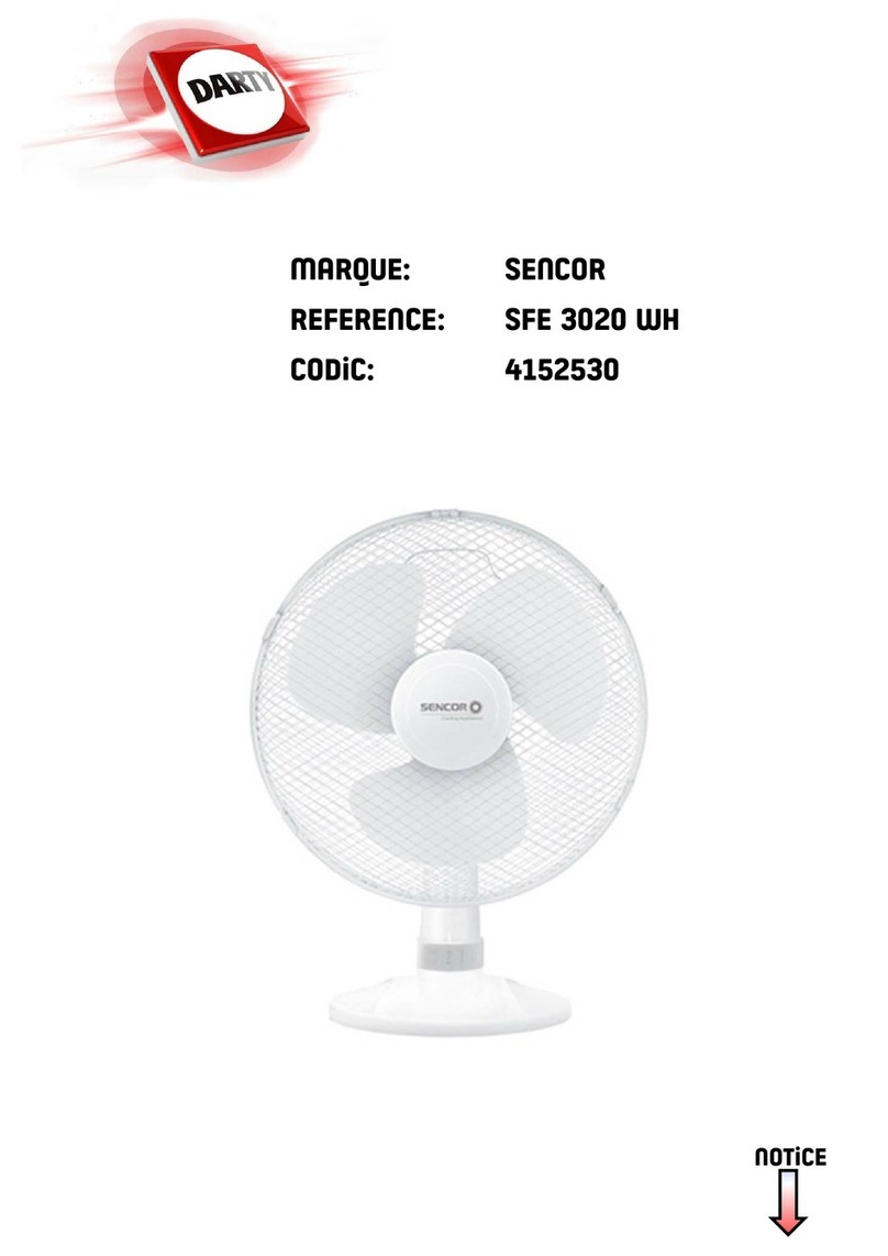 Sensor SFE 3020WH user manual Sensor SFE 3020WH user manual