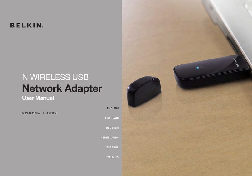 Belkin F5D8053 v6 user manual