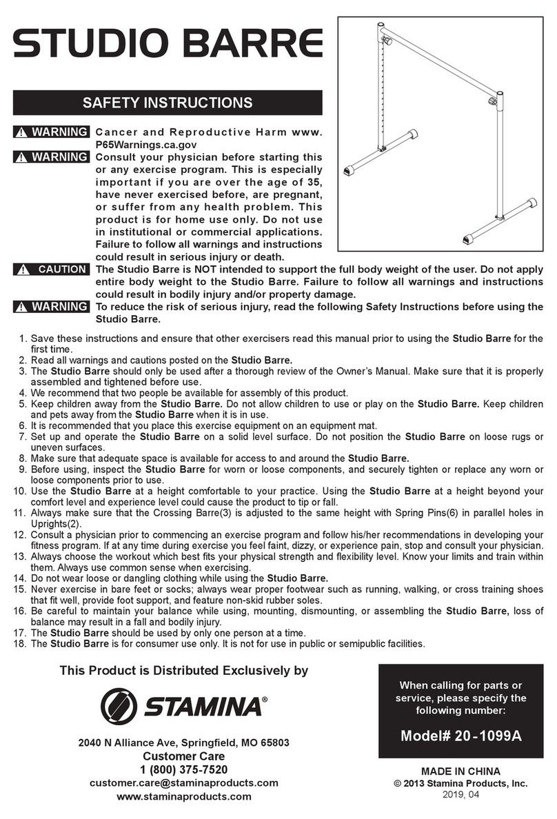 Stamina 20-1099A User manual