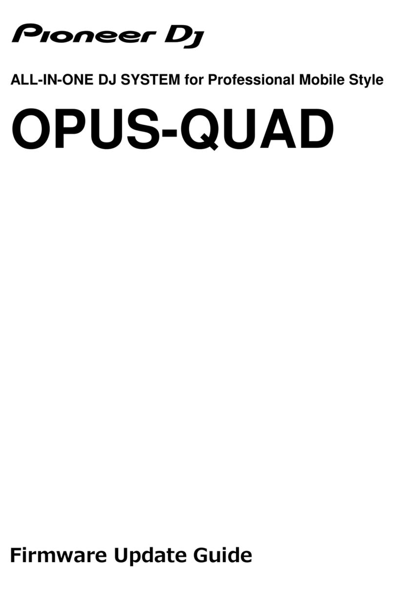 PIONEER DJ OPUS-QUAD Firmware update guide