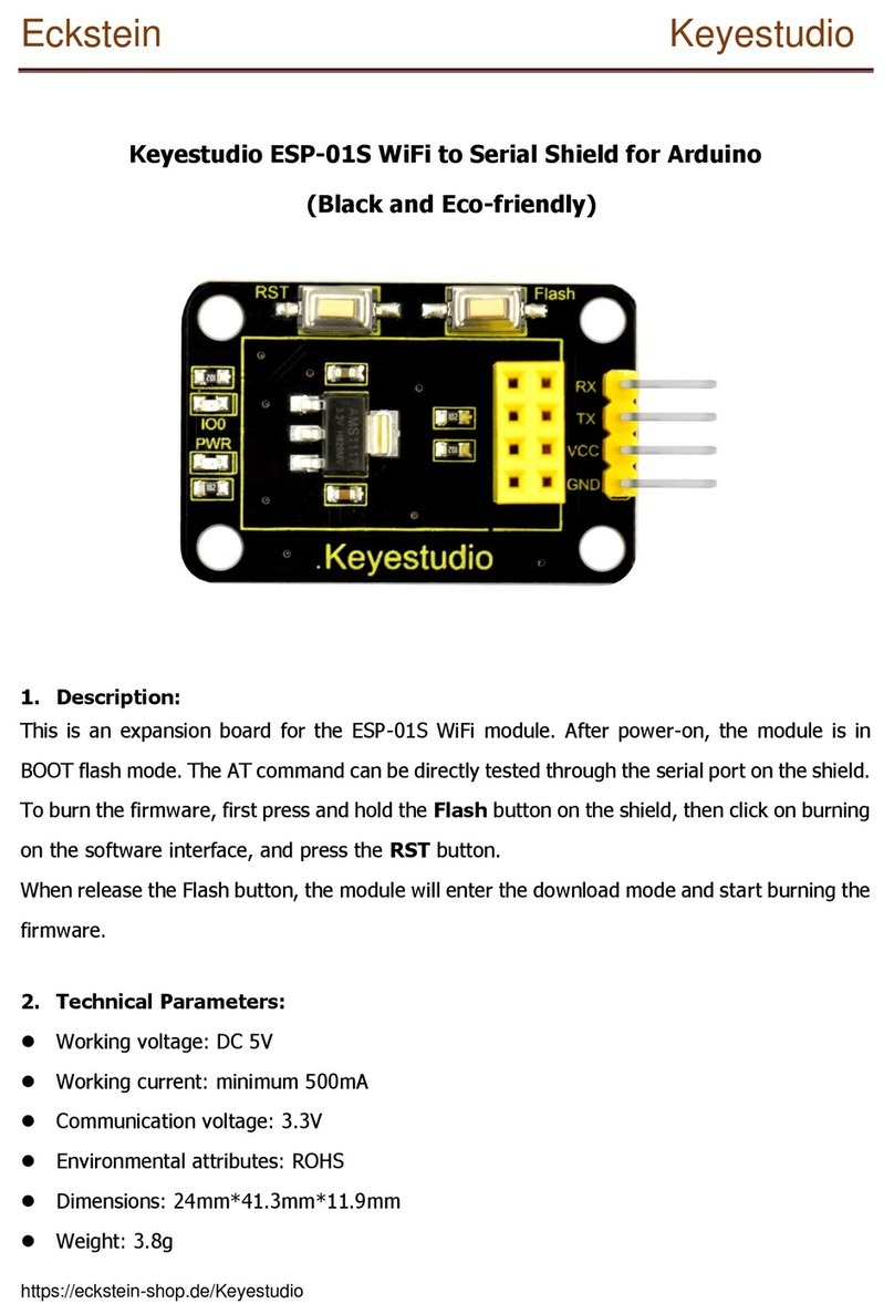 eckstein Keyestudio ESP-01S User manual