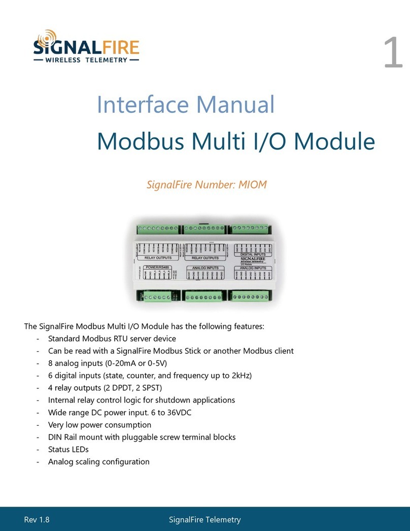 SignalFire MIOM manual