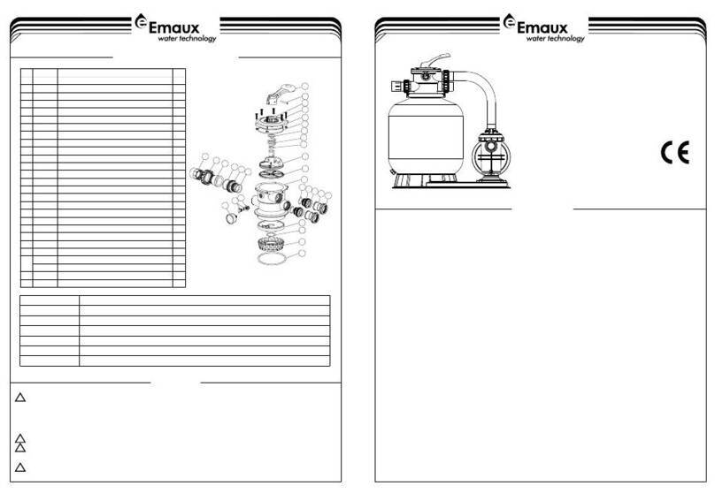 emaux FSF Series User manual emaux FSF Series User manual