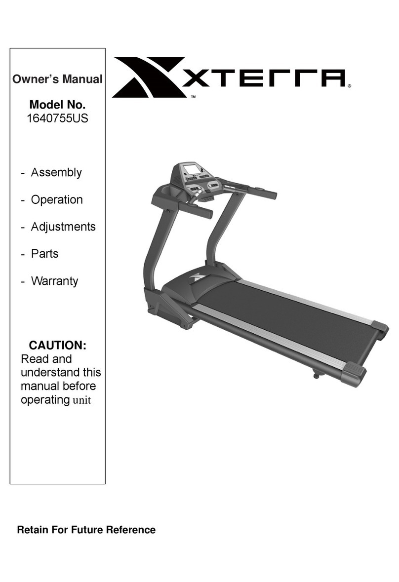 Xterra 1640755US owner's manual