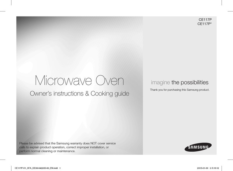 Samsung ce117p Manual