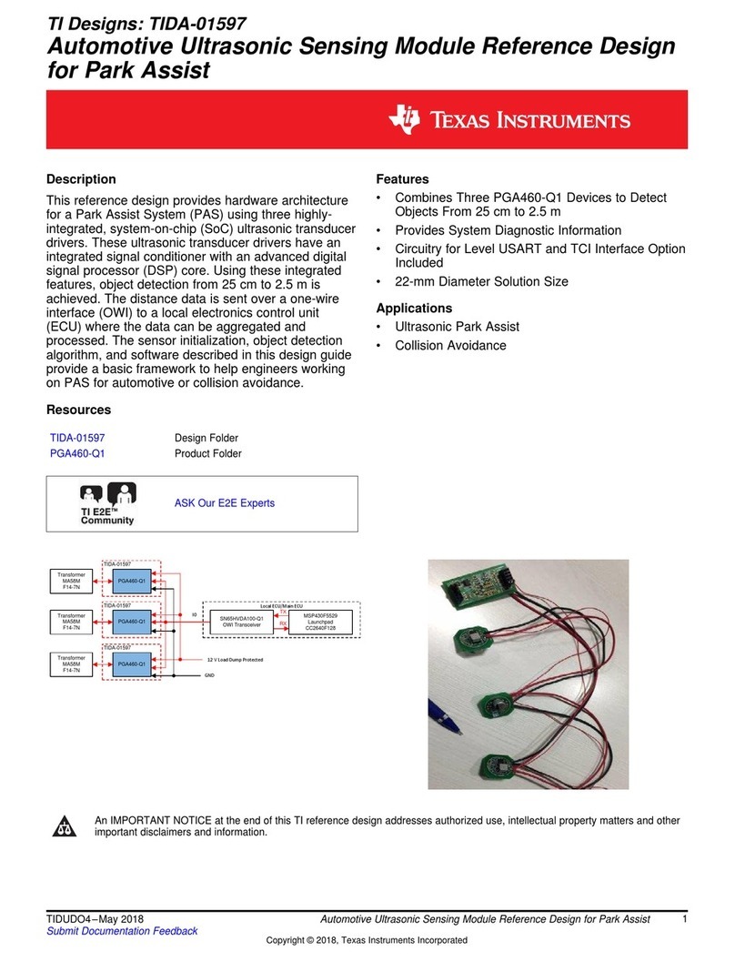 Texas Instruments PGA460-Q1 User manual