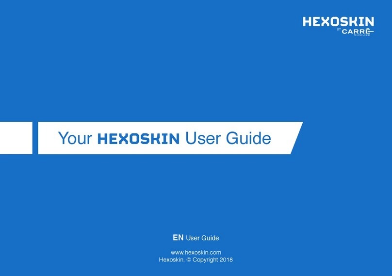 Carre Technologies HEXOSKIN Classic user guide Carre Technologies HEXOSKIN Classic user guide