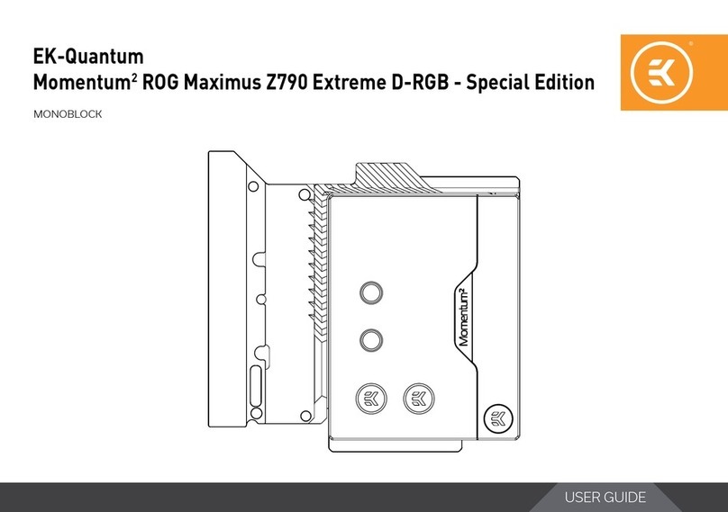 EK-Quantum Momentum2 ROG Strix X570-i Gaming D-RGB User manual EK-Quantum Momentum2 ROG Strix X570-i Gaming D-RGB User manual