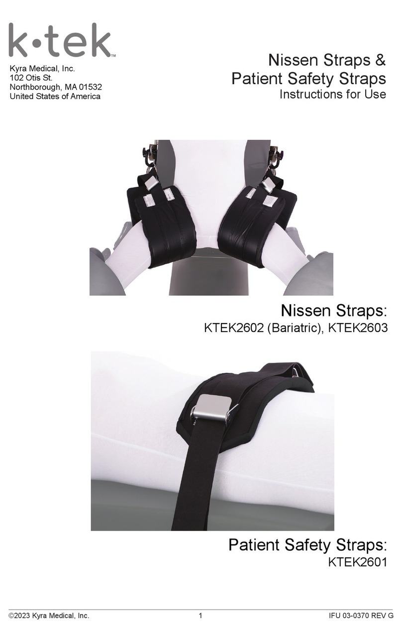 KYRA MEDICAL k-tek KTEK2602 Instructions for use KYRA MEDICAL k-tek KTEK2602 Instructions for use