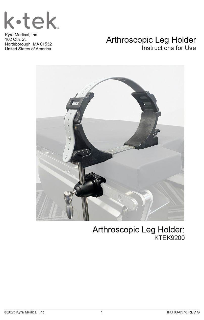 KYRA MEDICAL k-tek KTEK9200 Instructions for use