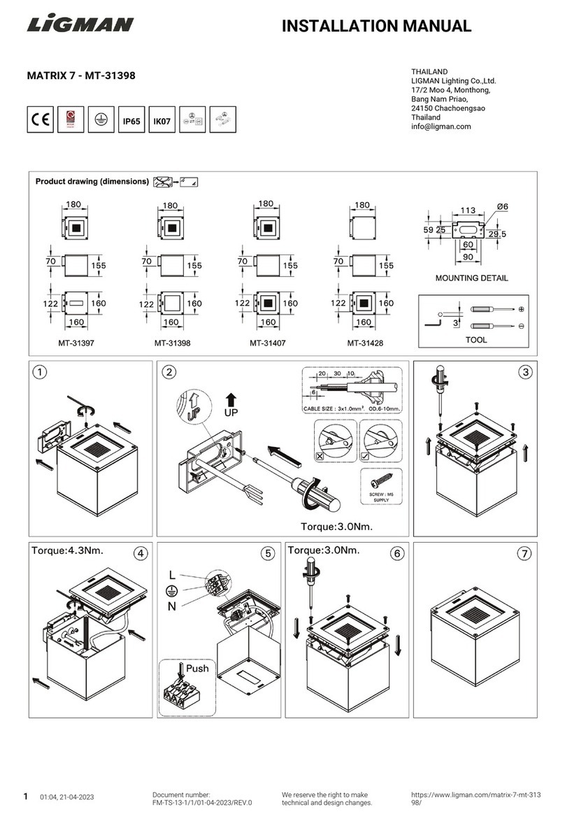 LIGMAN MT-31407 User manual LIGMAN MT-31407 User manual