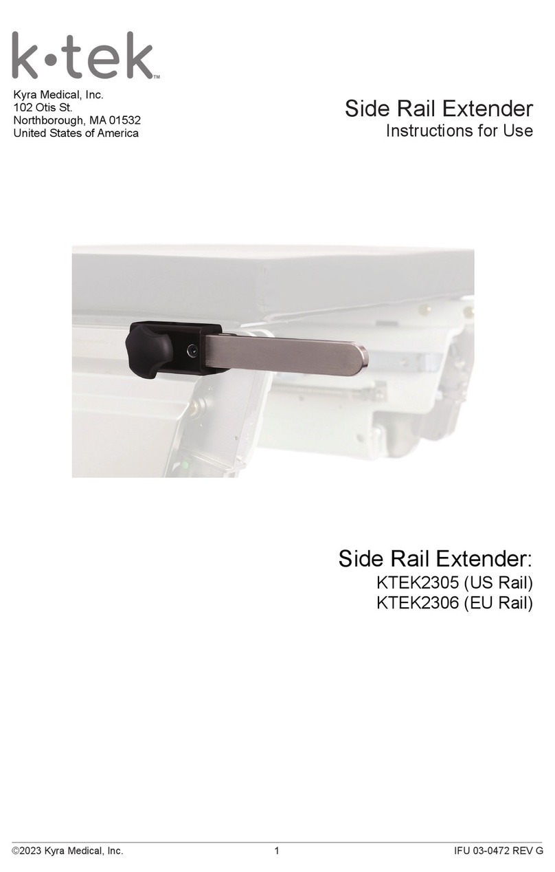 KYRA MEDICAL k-tek KTEK2305 Instructions for use KYRA MEDICAL k-tek KTEK2305 Instructions for use