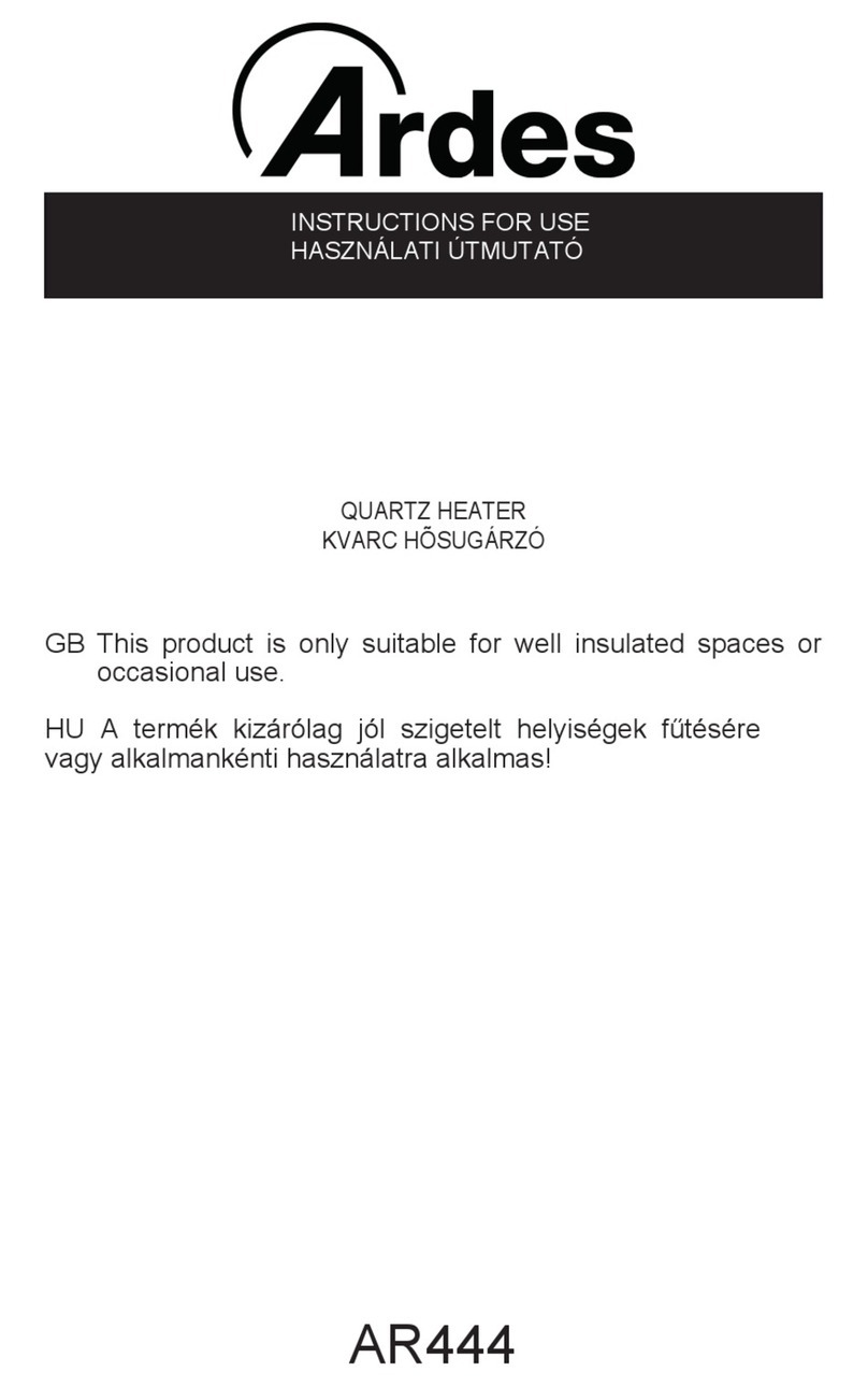 ARDES AR444 User manual