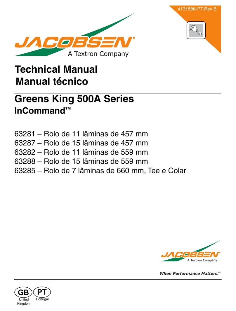 Textron Jacobsen Greens King 500A Series User manual