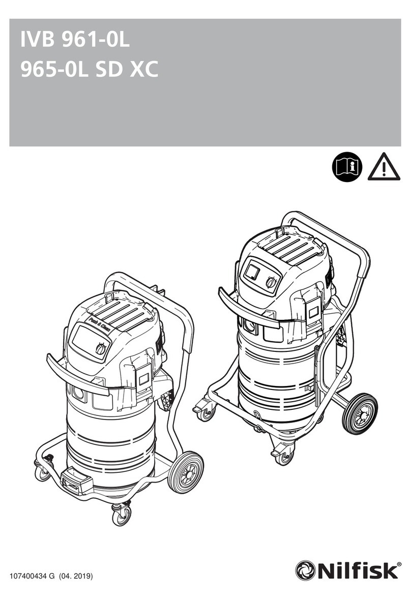 Nilfisk-Advance 961-OL SD XC User manual