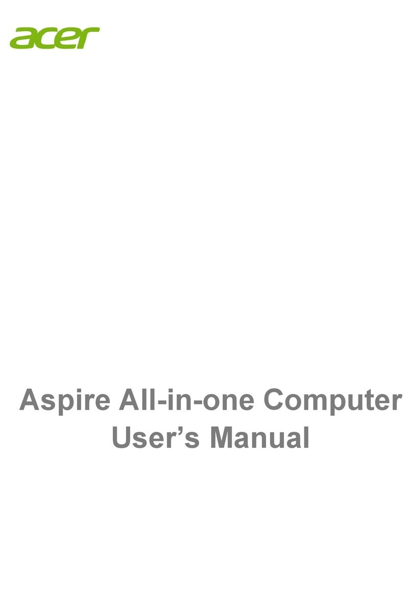 Acer Aspire C22-820 User manual Acer Aspire C22-820 User manual