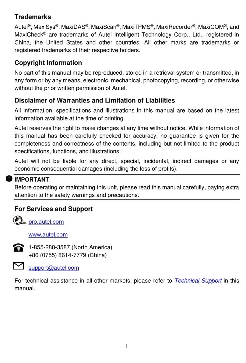 Autel MaxiDAS DS808S User manual
