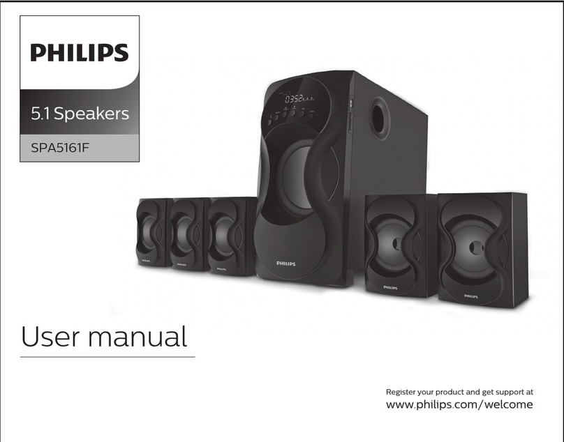Philips SPA5161F user manual