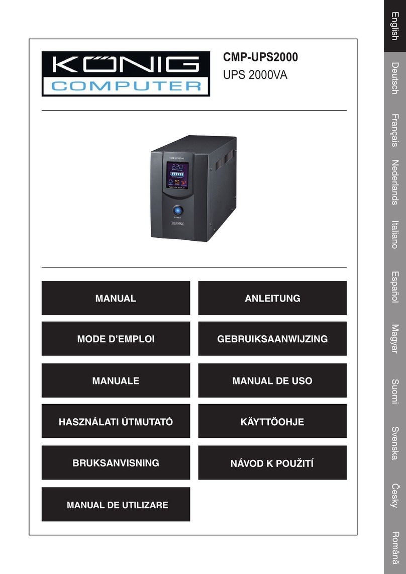Konig CMP-UPS2000 manual