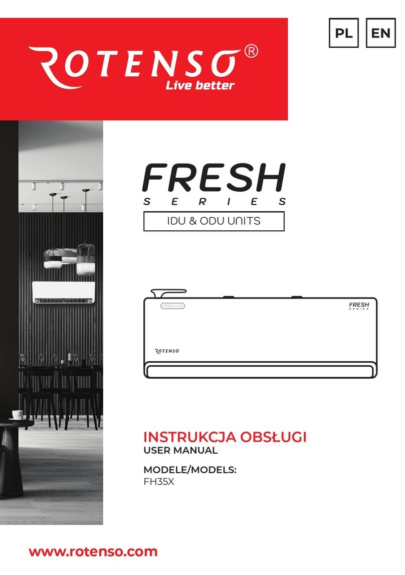 Rotenso FRESH FH35X User manual