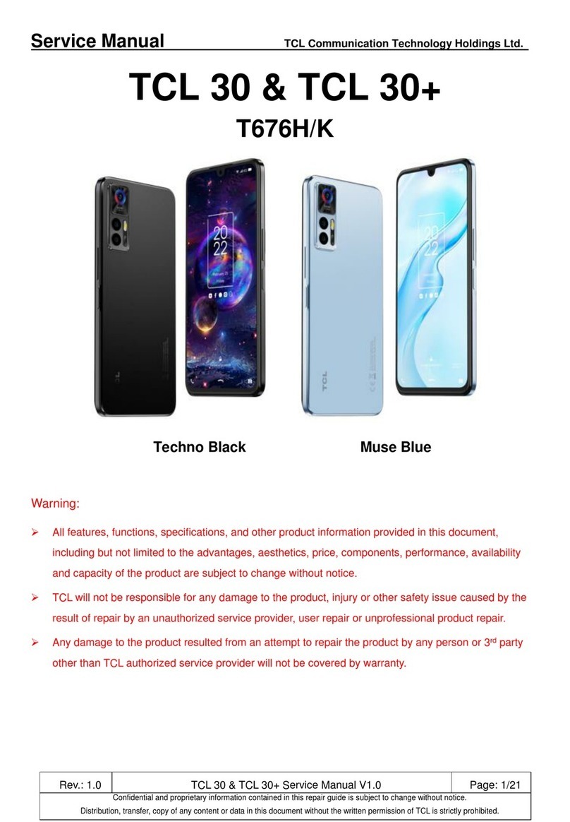 TCL 30 User manual