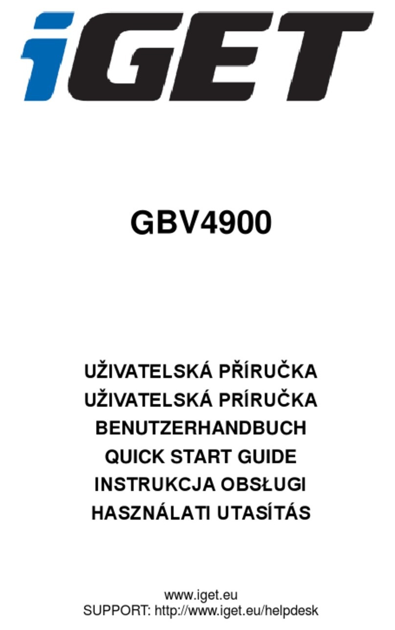 Iget GBV4900 quick start guide