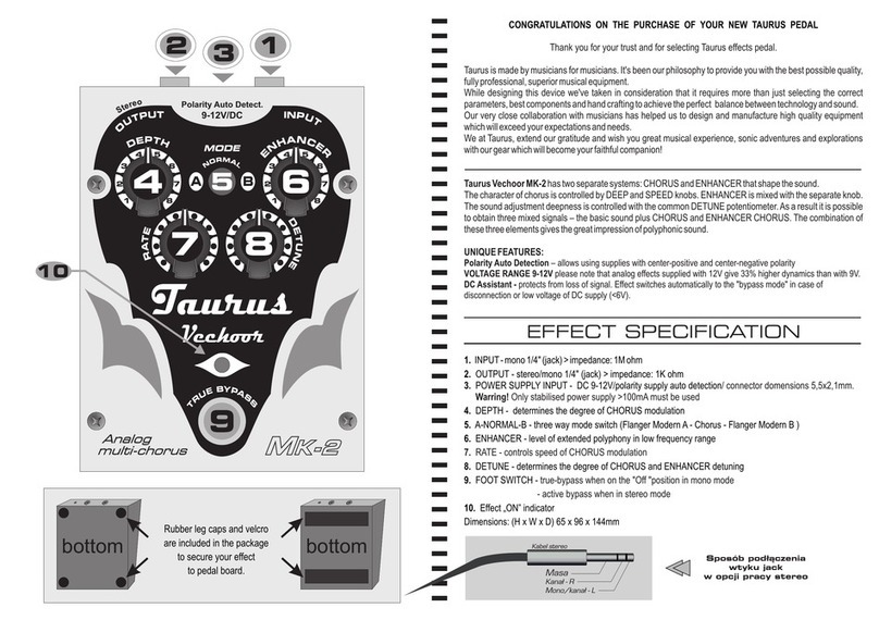 Taurus Vechoor MK-2 User manual