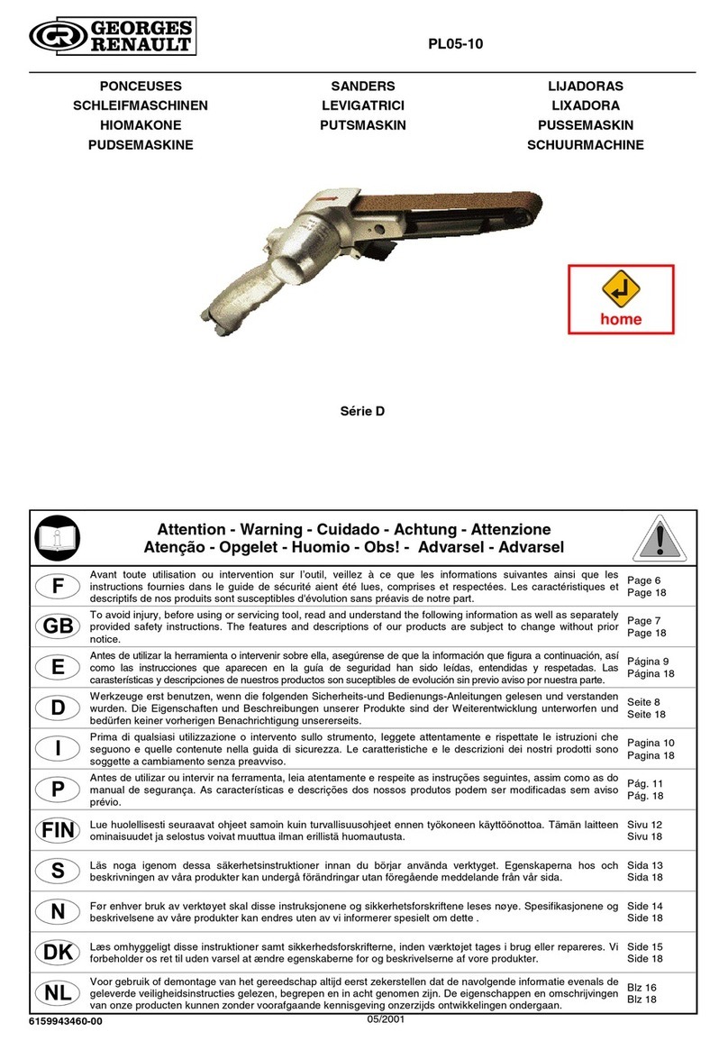Georges Renault PL05-10 instruction manual